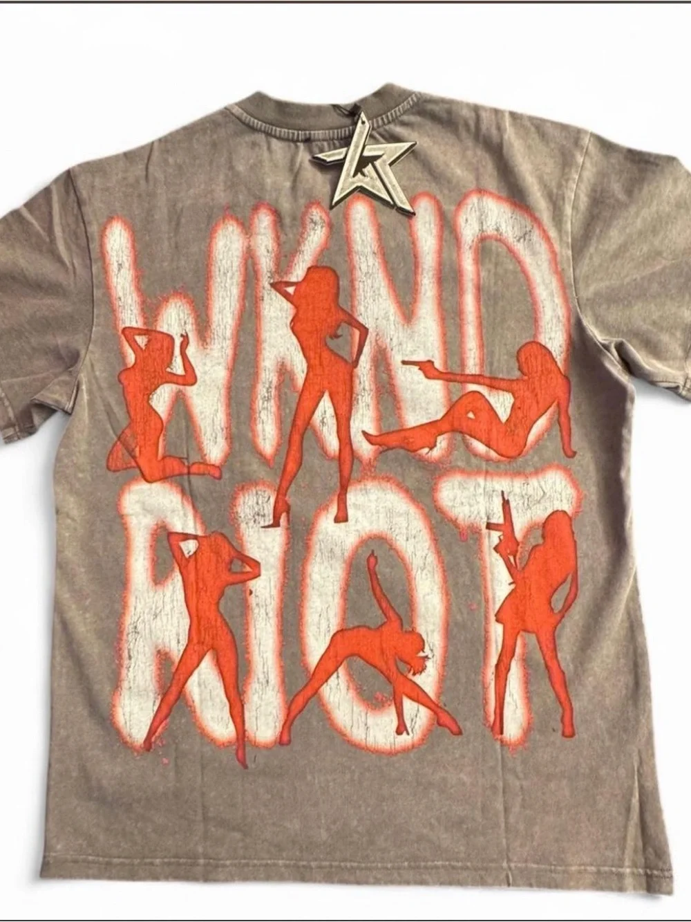Wknd Riot Tee Size S “NWT”